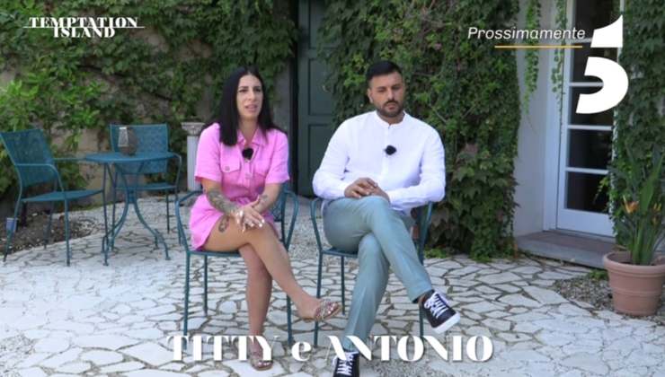 Chi sono Titty Antonio Temptation Island 2024